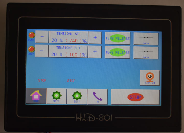 HLD-801触摸屏控制系统英文版